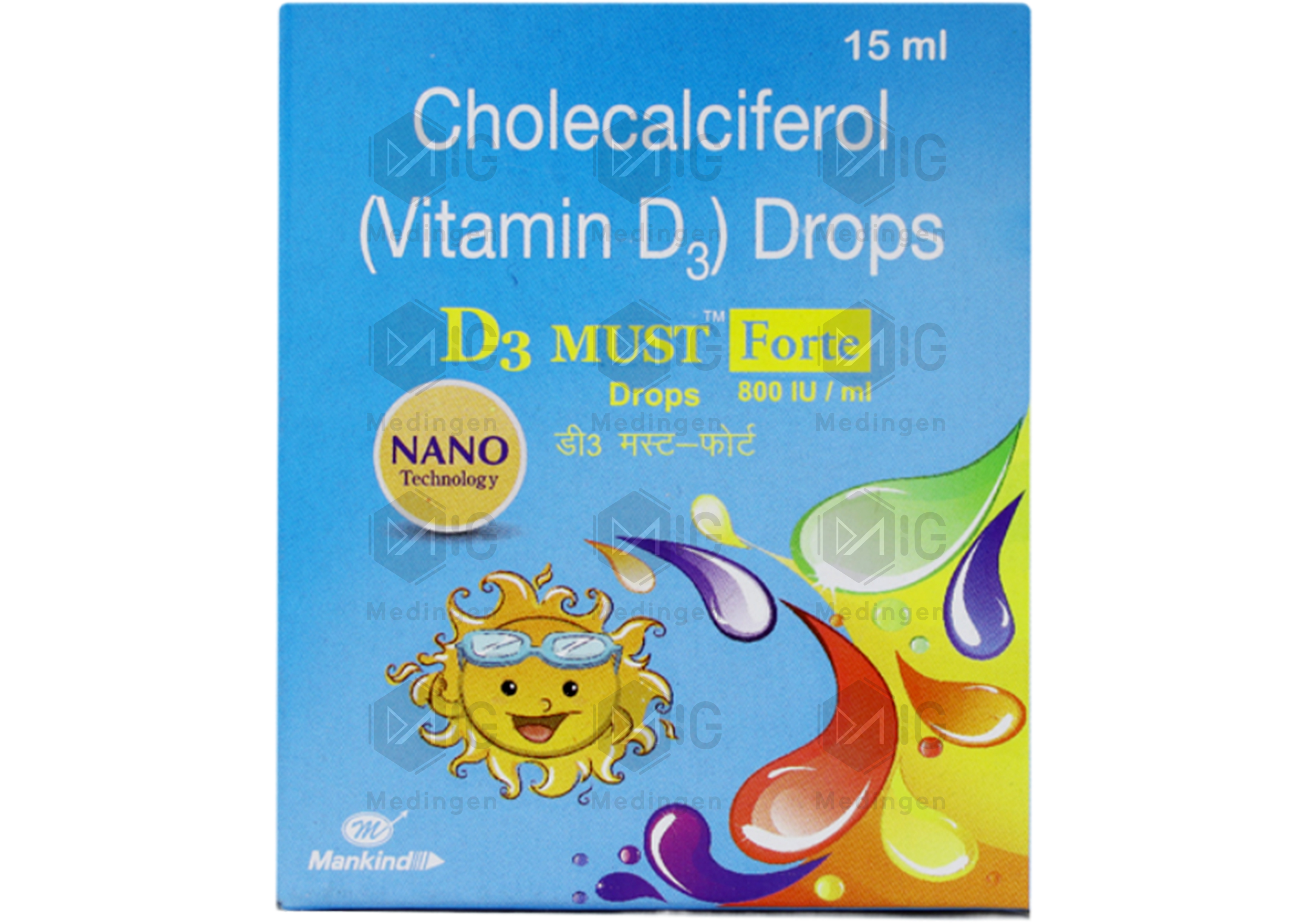 D3 MUST FORTE DROPS